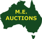 M.E. Auctions logo